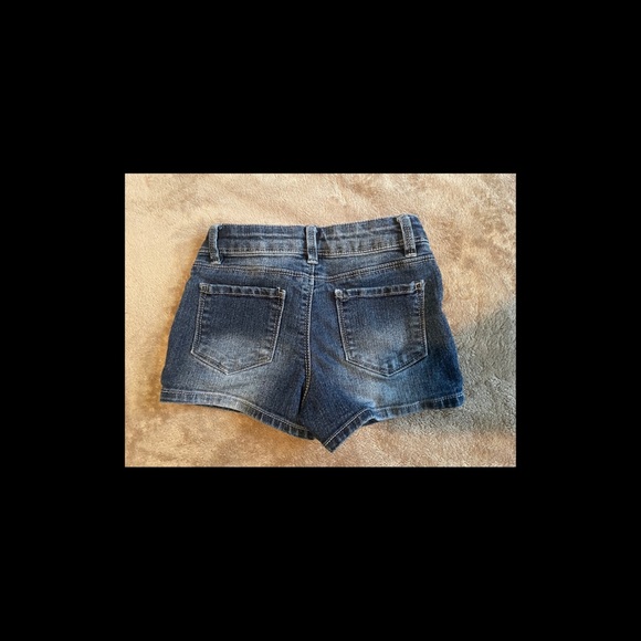Little Girl Denim Shorts - Picture 2 of 2